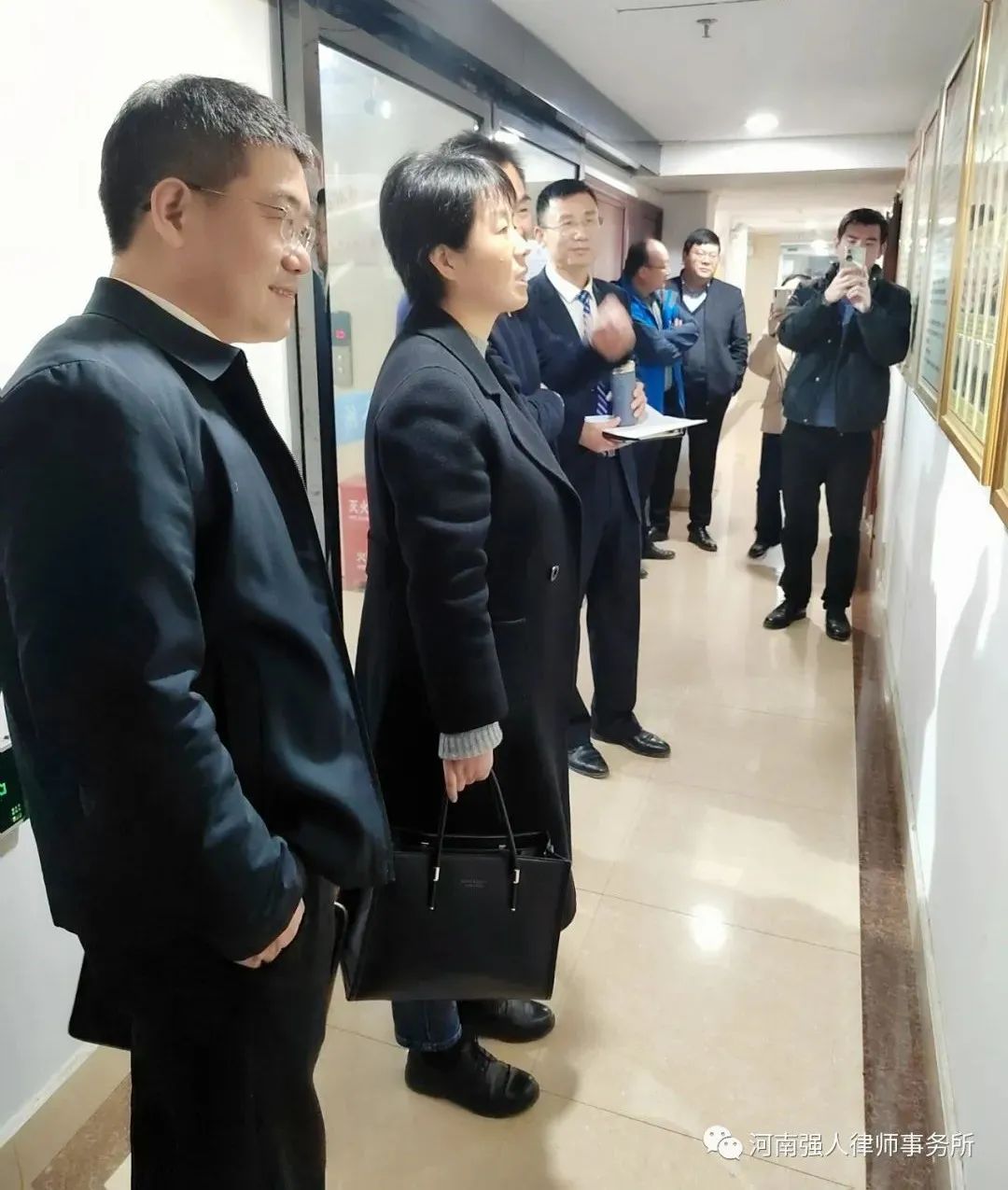强人动态|漯河市中级人民法院就优化营商环境工作到我所征求意见(图9)